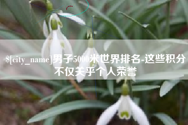 桐乡男子5000米世界排名-这些积分不仅关乎个人荣誉