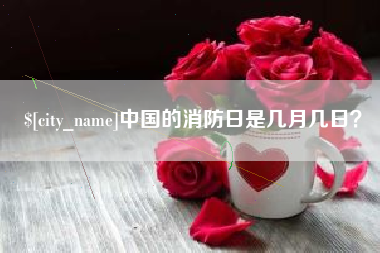 桐乡中国的消防日是几月几日？