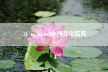 桐乡中国夺金情况