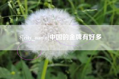 桐乡中国的金牌有好多