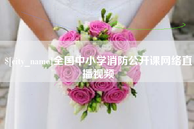 桐乡全国中小学消防公开课网络直播视频