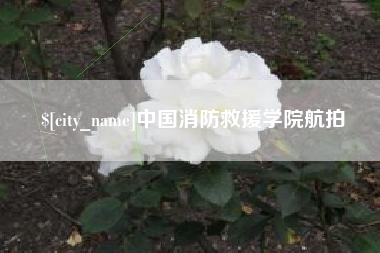 桐乡中国消防救援学院航拍