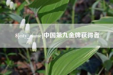 桐乡中国第九金牌获得者